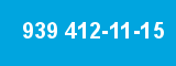 939 412-11-15 939 412-11-15